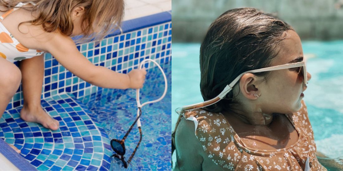 Lunettes de soleil piscine enfants bébés